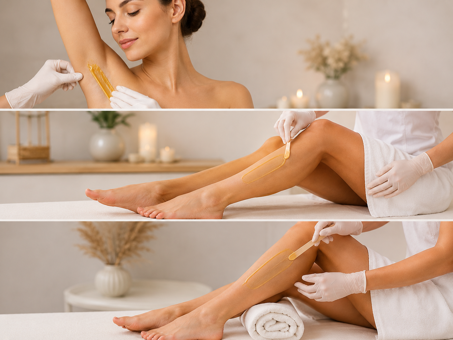 Professional waxing services performed at Kuxtal Skin Spa